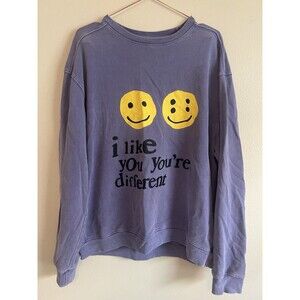 Cactus Plant Flea Market Crewneck Size XL Purple I Like You You’re Different‎